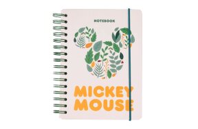 NOTEBOOK LINED COVER A5 BULLET MICKEY MOUSE
